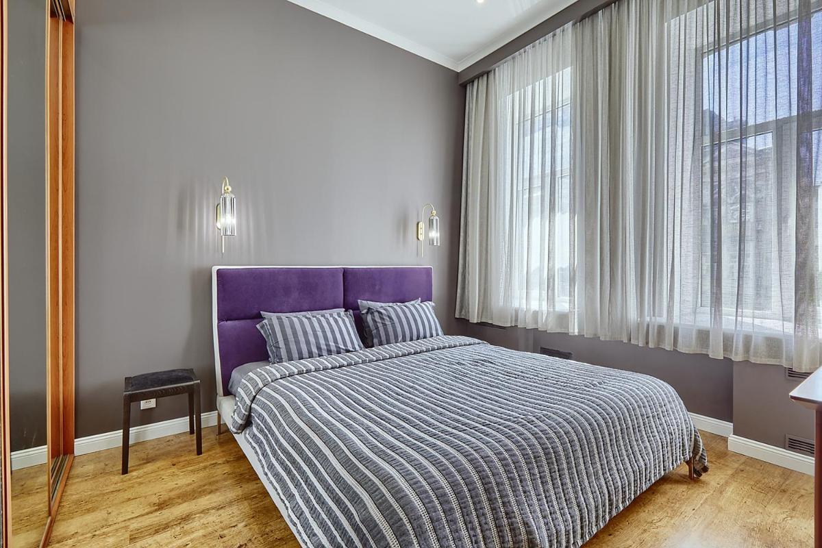 Apartamento Saksaganskogo Centre Kiev Exterior foto