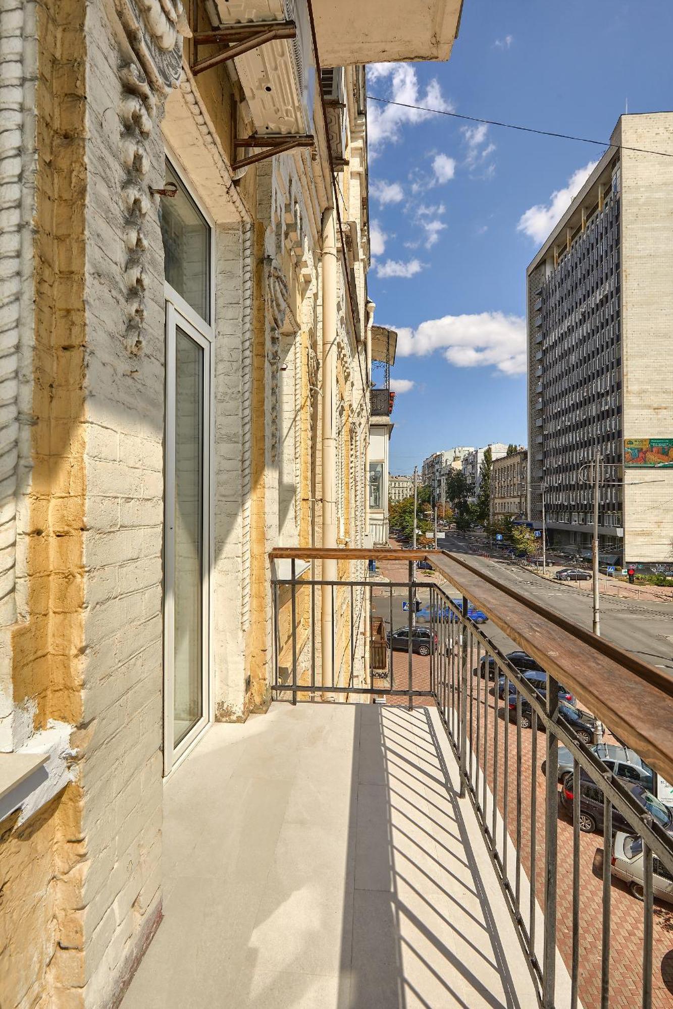 Apartamento Saksaganskogo Centre Kiev Habitación foto