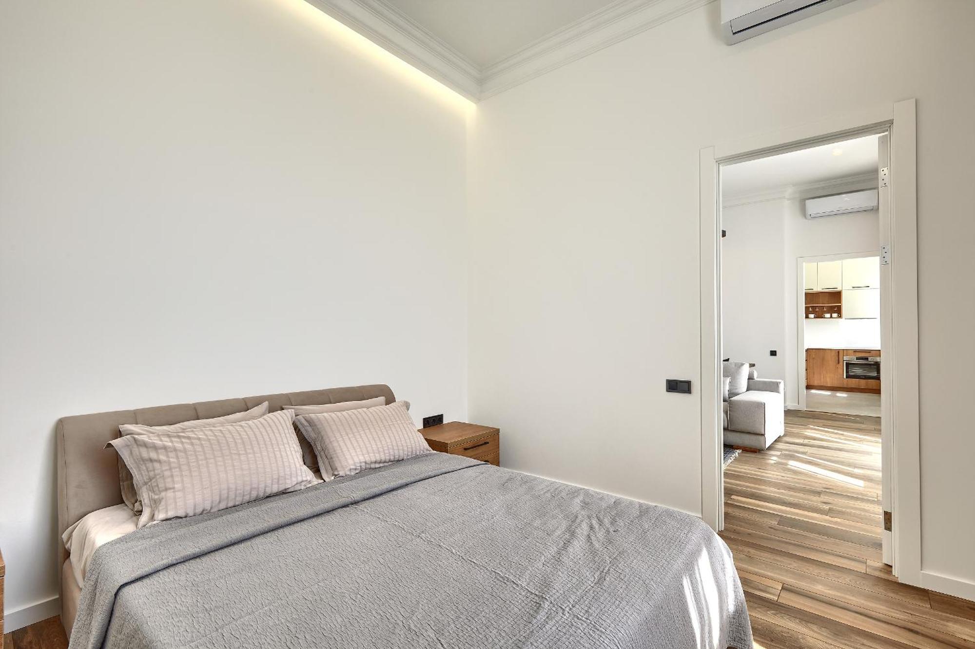 Apartamento Saksaganskogo Centre Kiev Habitación foto