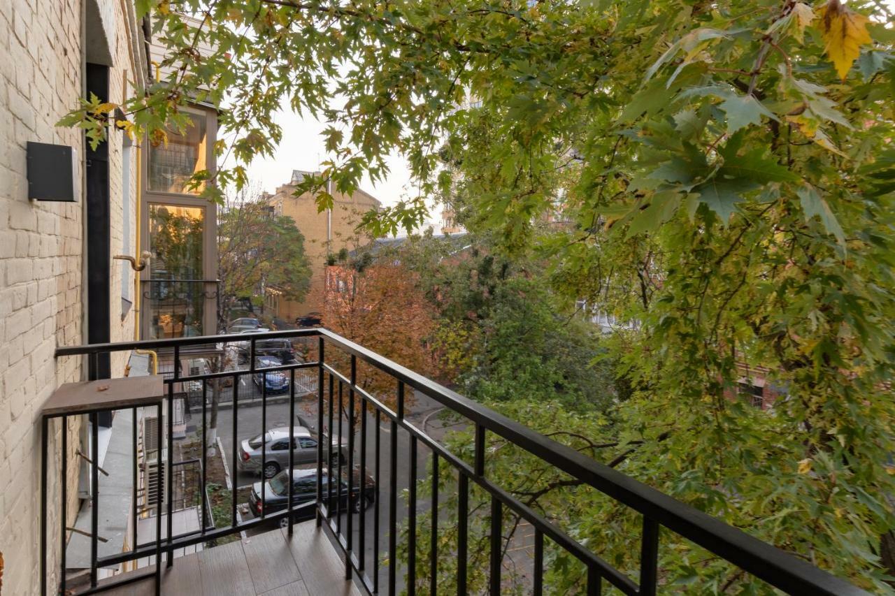 Apartamento Saksaganskogo Centre Kiev Exterior foto