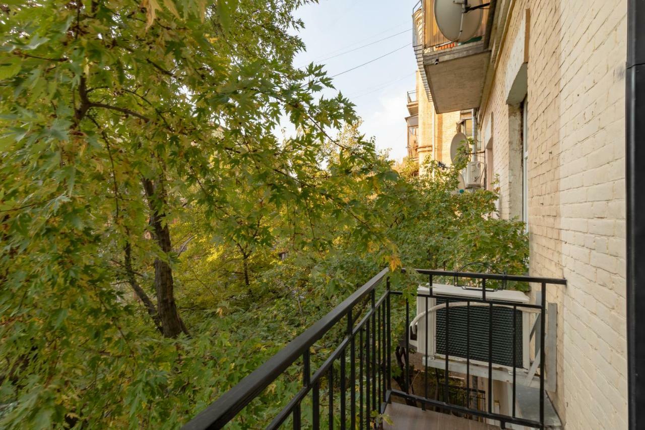 Apartamento Saksaganskogo Centre Kiev Exterior foto